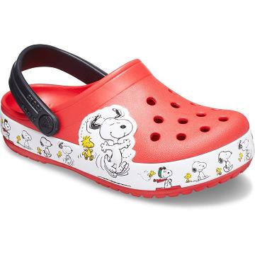 Crocs Fun Lab Snoopy® Woodstock® Boys' Clogs Red | Australia 1378MQZA